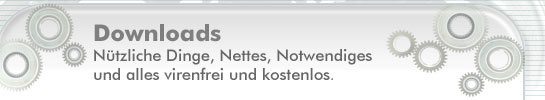 netspex design services - Downloads: N&uuml;tzliche Dinge, Nettes, Notwendiges und alles virenfrei und kostenlos.