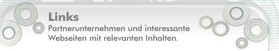 Links - Partnerunternehmen und interessante Webseiten mit relevanten Inhalten